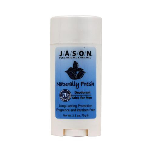 Jason Deodorant Stick For Men Naturally Fresh - 2.5 Oz