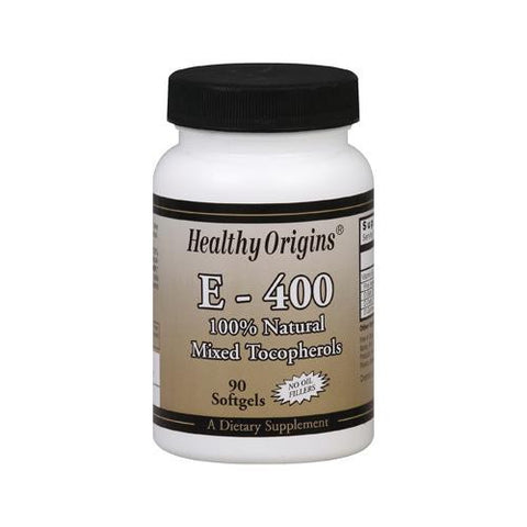 Healthy Origins E-400 - 400 Iu - 90 Softgels