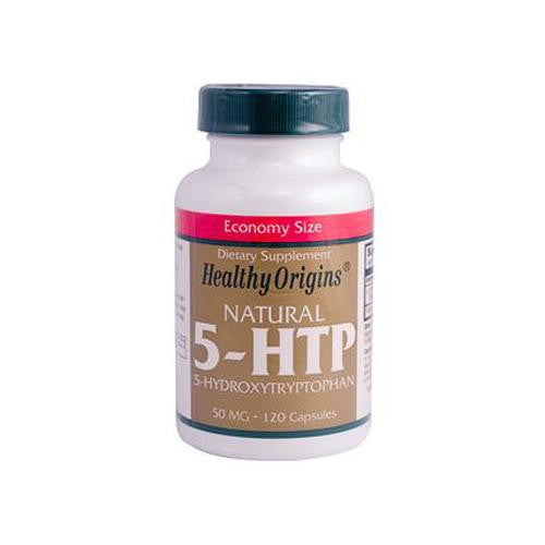 Healthy Origins Natural 5-htp - 50 Mg - 120 Capsules