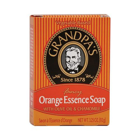 Grandpa's Orange Essence Bar Soap With Olive Oil And Chamomile - 3.25 Oz