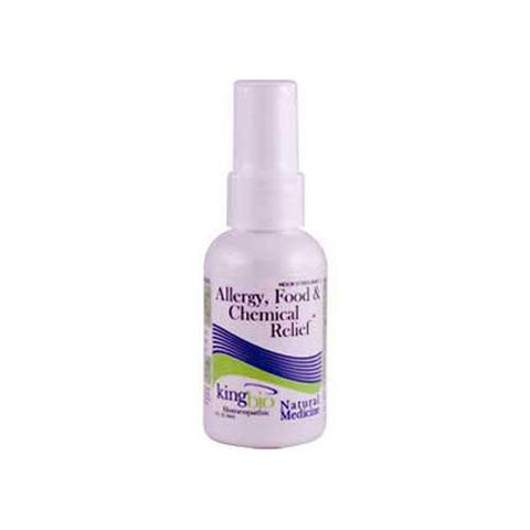 King Bio Homeopathic Allergy Food And Chemical Relief - 2 Fl Oz