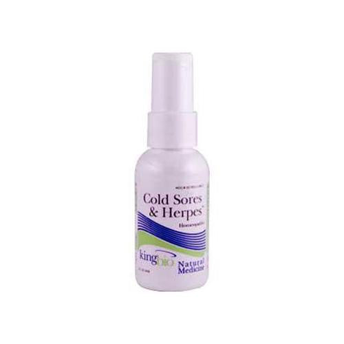 King Bio Homeopathic Cold Sores And Herpes Reliever - 2 Fl Oz