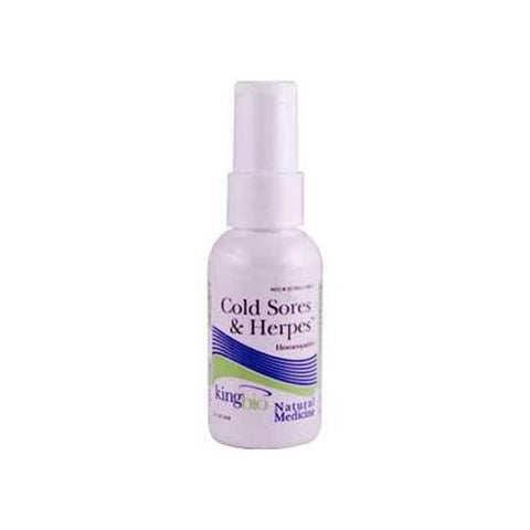 King Bio Homeopathic Cold Sores And Herpes Reliever - 2 Fl Oz