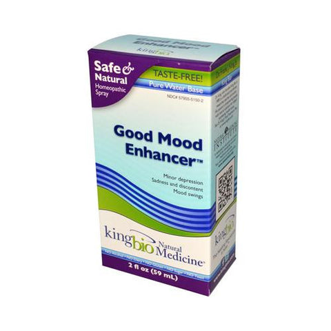 King Bio Homeopathic Good Mood Enhancer - 2 Fl Oz