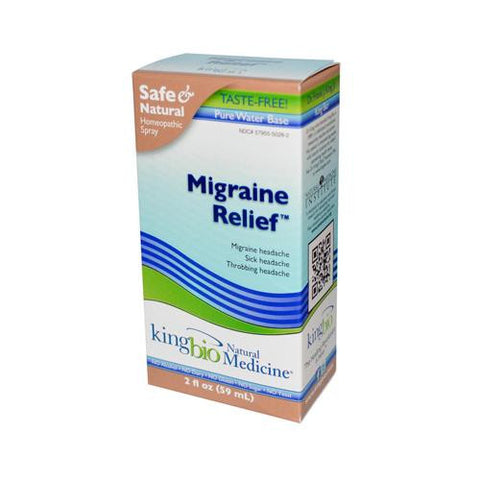 King Bio Homeopathic Migraine Relief - 2 Fl Oz