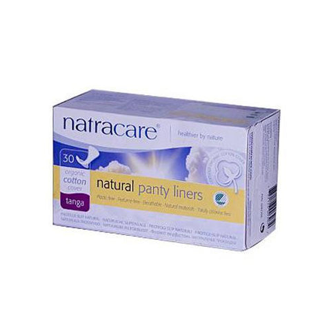 Natracare Natural Thong Style Panty Liners - 30 Pack