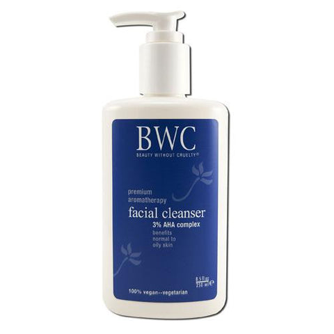 Beauty Without Cruelty Facial Cleanser Alpha Hydroxy Complex - 8.5 Fl Oz