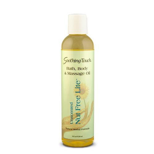 Soothing Touch Massage Oil - Nut Free - 8 Oz