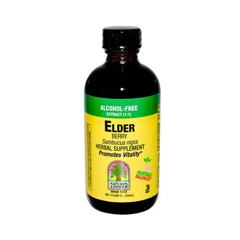 Nature's Answer Elder Berry Alcohol Free - 4 Fl Oz