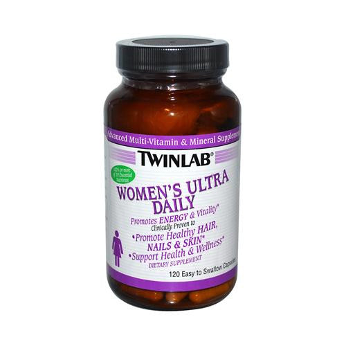 Twinlab Women's Ultra Daily Multi-vitamin And Mineral Supplement - 120 Capsules