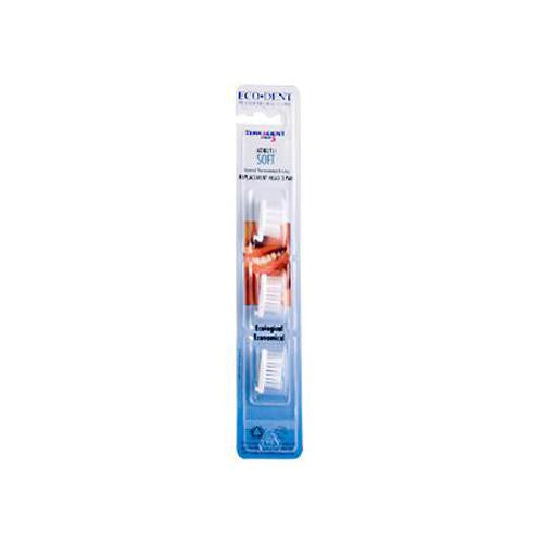 Terradent 31 Toothbrush Head Refill Soft - 3 Refills - Case Of 6