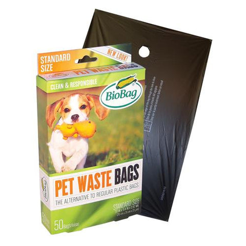 Biobag Dog Waste Bags - 50 Count - Case Of 12