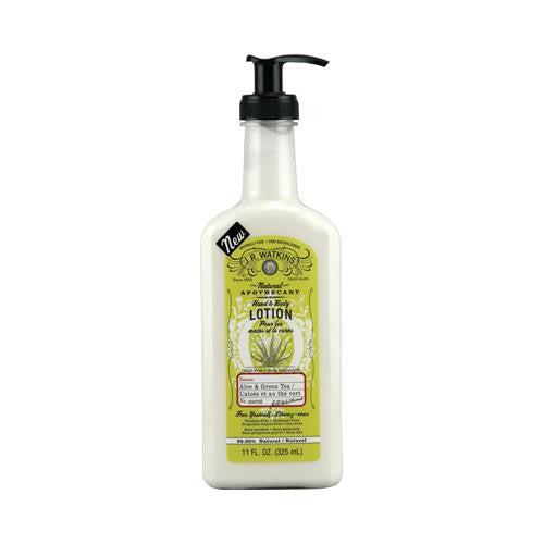 J.r. Watkins Hand And Body Lotion With Aloe And Green Tea - 11 Fl Oz