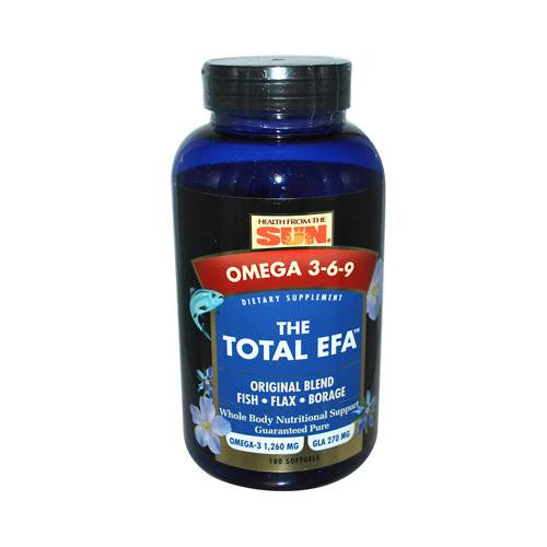 Health From The Sun The Total Efa Omega 3-6-9 - 180 Softgels