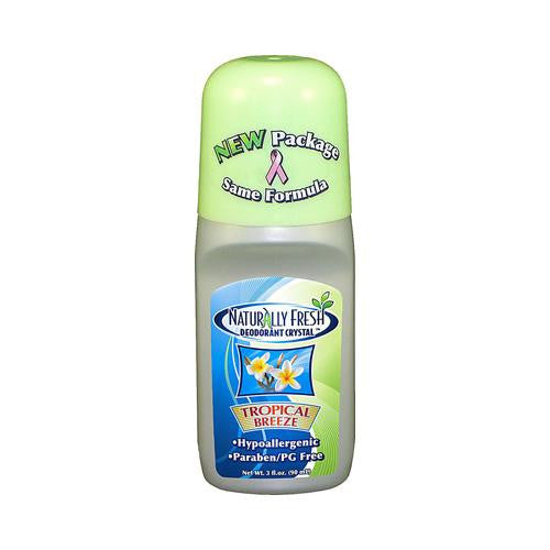 Naturally Fresh Roll On Deodorant Crystal Tropical Breeze - 3 Oz