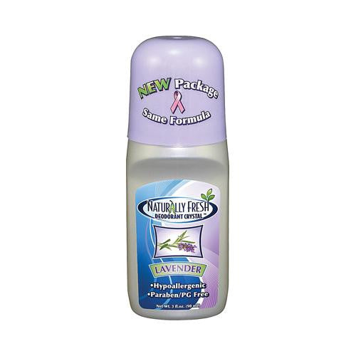 Naturally Fresh Roll On Deodorant Crystal Lavender - 3 Oz