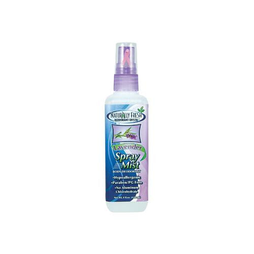 Naturally Fresh Deodorant Crystal Spray Mist Lavender - 4 Fl Oz