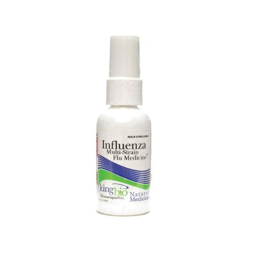 King Bio Homeopathic Multi-strain Influenza - 2 Fl Oz