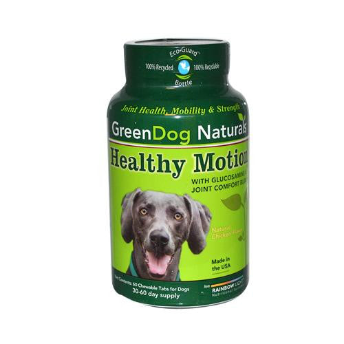 Greendog Naturals Healthy Motion For Dogs Natural Chicken - 60 Chewables