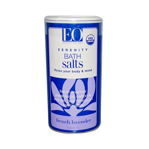 Eo Products Bath Salts French Lavender - 21.5 Oz