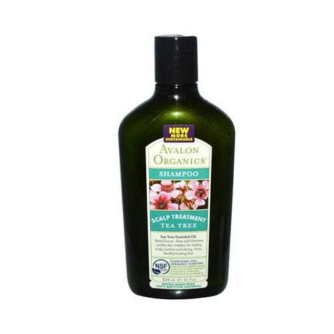 Avalon Organics Scalp Treatment Tea Tree Shampoo - 11 Fl Oz