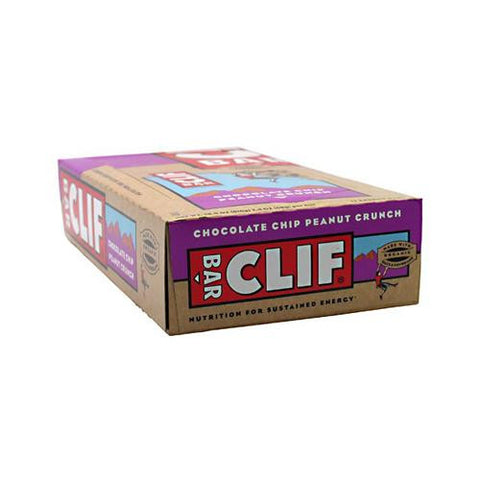 Clif Bar - Organic Chocolate Chip Peanut Butter Crunch - Case Of 12 - 2.4 Oz