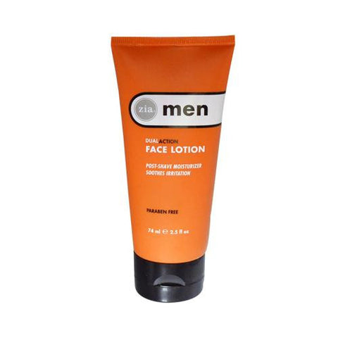 Zia Men Dual Action Face Lotion Oil Free - 2.5 Fl Oz