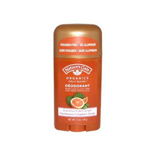 Nature's Gate Organics Deodorant Stick Grapefruit And Wild Ginger - 1.7 Oz