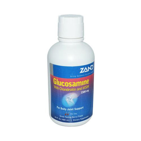 Zand Glucosamine With Chondroitin And Msm Berry - 1500 Mg - 16 Fl Oz