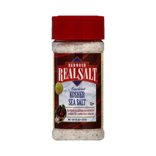 Real Salt Kosher Sea Salt Shaker - Case Of 12 - 8 Oz