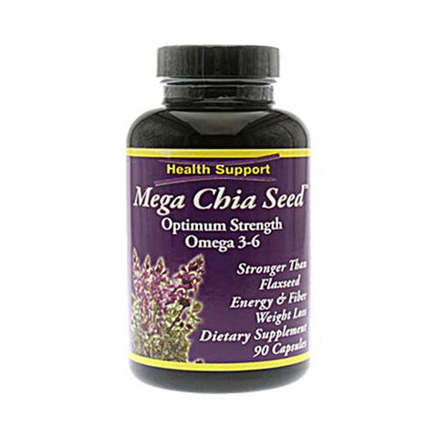 Health Support Mega Chia Seed - 90 Capsules