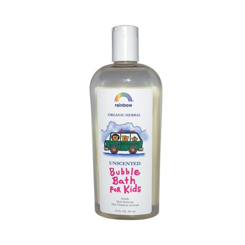 Rainbow Research Organic Herbal Bubble Bath For Kids Unscented - 12 Fl Oz