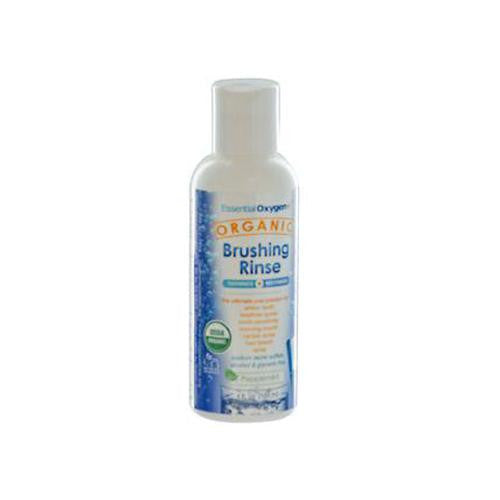 Essential Oxygen Organic Brushing Rinse Peppermint - 4 Fl Oz