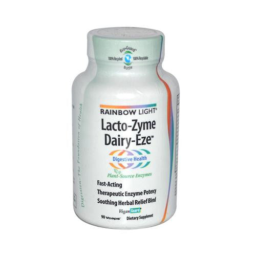 Rainbow Light Lacto-zyme Dairy-eze - 90 Vegetarian Capsules