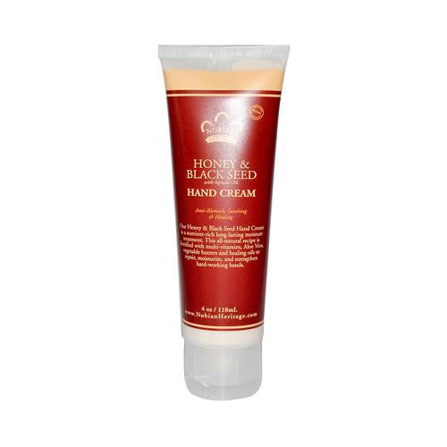 Nubian Heritage Hand Cream Honey And Black Seed - 4 Oz