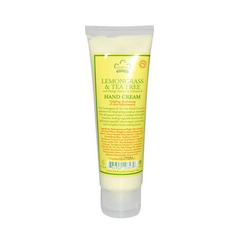 Nubian Heritage Hand Cream Lemongrass And Tea Tree - 4 Oz