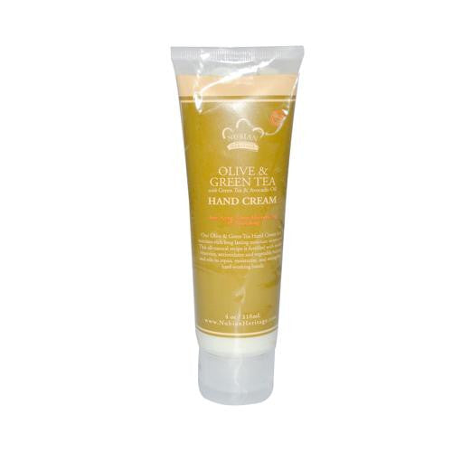 Nubian Heritage Hand Cream Olive And Green Tea - 4 Oz