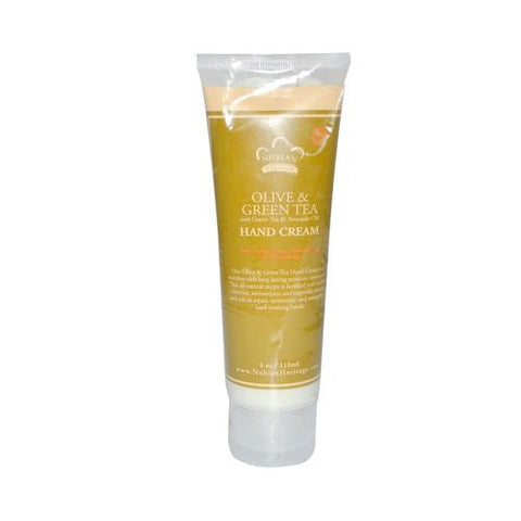 Nubian Heritage Hand Cream Olive And Green Tea - 4 Oz