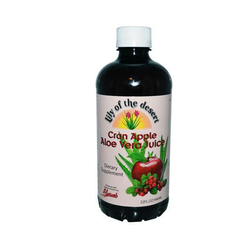 Lily Of The Desert Aloe Vera Juice Cran-apple - 32 Fl Oz