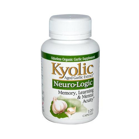 Kyolic Aged Garlic Extract Neuro-logic Memory, Learning And Mental Acuity - 120 Capsules