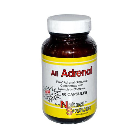 Natural Sources All Adrenal - 60 Capsules