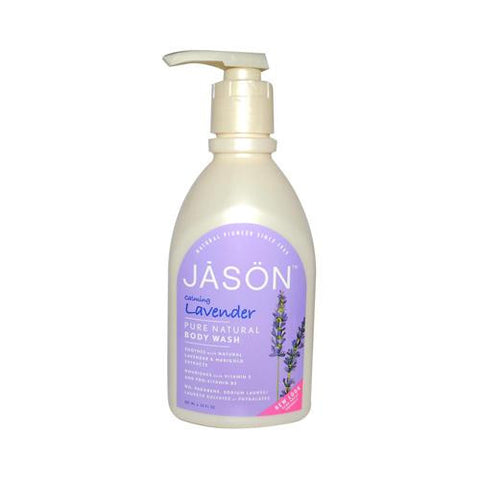 Jason Body Wash Pure Natural Calming Lavender - 30 Fl Oz