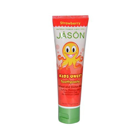 Jason Kids Only Toothpaste Strawberry - 4.2 Oz