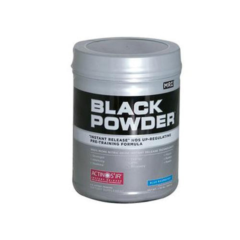 Mri Black Powder Pre-training Formula Blue Raspberry - 1.7 Lbs