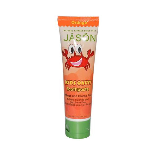 Jason Kids Only Toothpaste Orange - 4.2 Oz