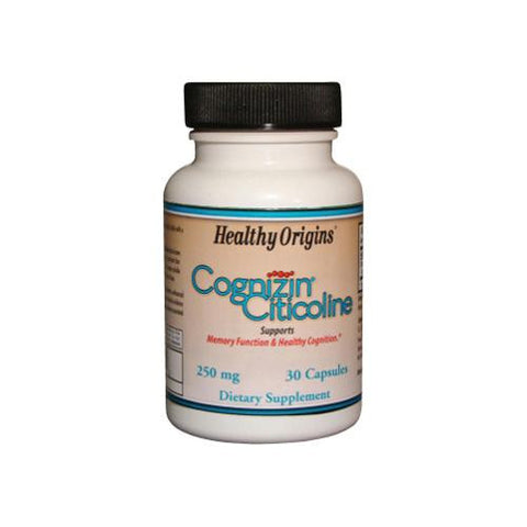 Healthy Origins Cognizin Citicoline - 250 Mg - 30 Capsules