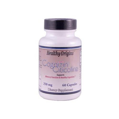 Healthy Origins Cognizin Citicoline - 250 Mg - 60 Capsules