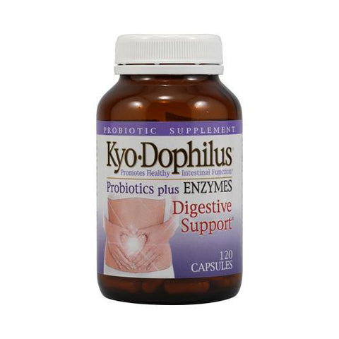 Kyolic Kyo-dophilus Probiotics Plus Enzymes - 120 Capsules