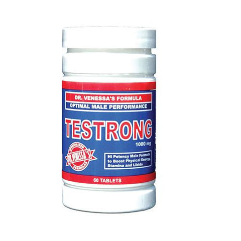 Dr. Venessa's Testrong Optimal Male Performance - 1000 Mg - 60 Tablets