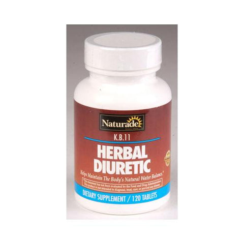 Naturade Kb 11 Herbal Diuretic - 120 Tablets